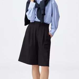 GU Black Bermuda Short